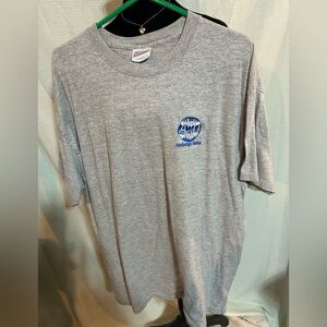 Anchorage Gray Graphic T-Shirt Beefy Hanes